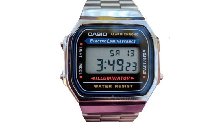 Casio Retro A168WA rannekello