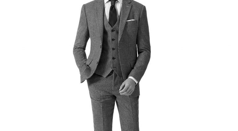 miesten kolmiosainen puku